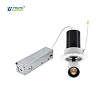 2inch 6W 5CCT COB Chips Trimless Retractable LED Downlight for Canada US Market